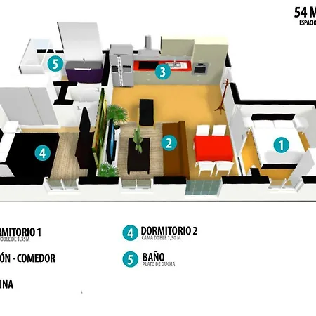 Διαμέρισμα Ocho